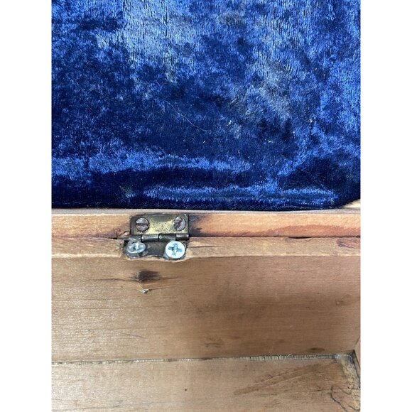 Wood Burned Rustic Flemish Art Wooden Box Made in NY - Picture 9 of 11